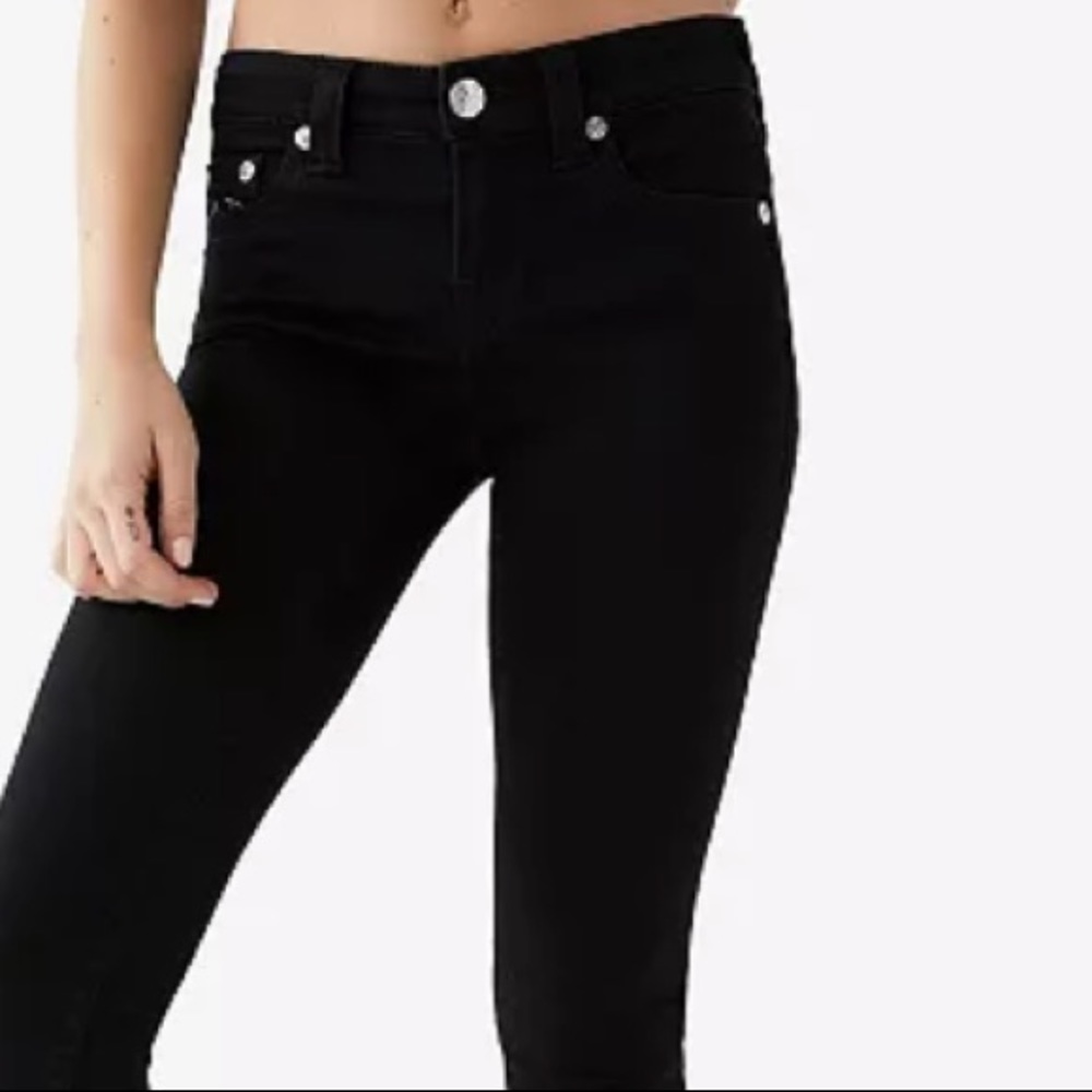 True Religion Mid Rise Super Skinny Jennie Curvy - Picture 2 of 2